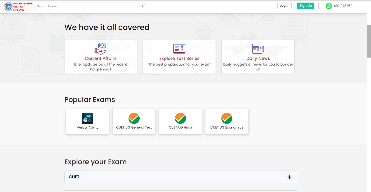 Online Coaching for competitive exams image